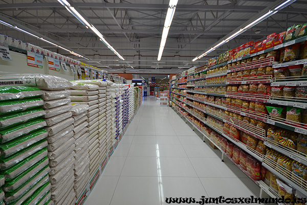 Supermercado en Gaborone 1
