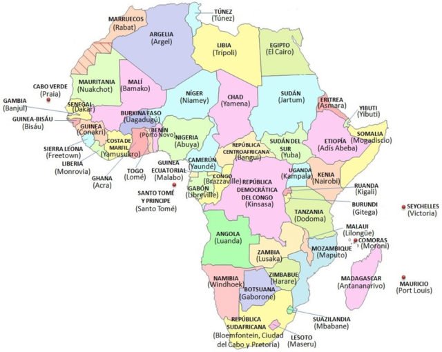 mapa africa