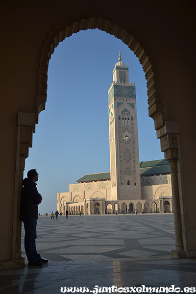 Mezquita Hassan II exterior 6
