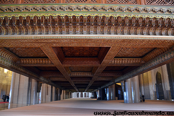 Mezquita Hassan II interior 2