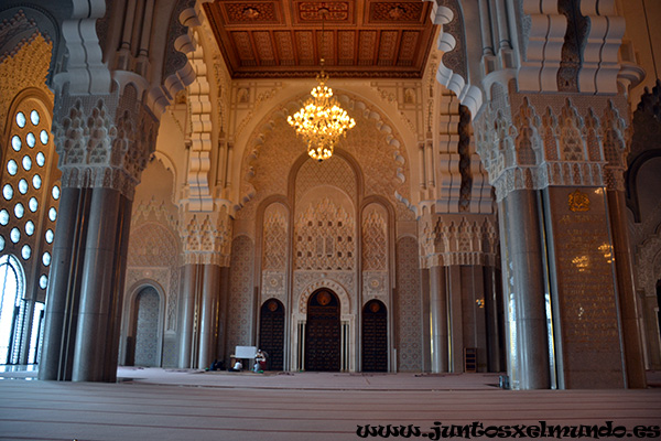 Mezquita Hassan II interior 3
