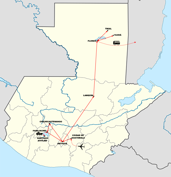 mapa guatemala