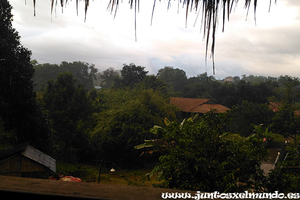 Indigenous people lodge