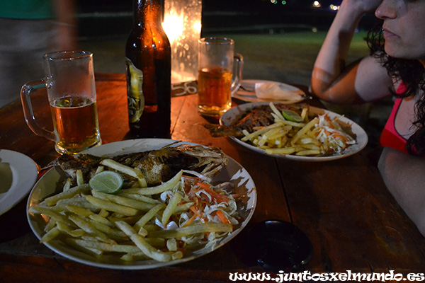 Cena en Mirissa