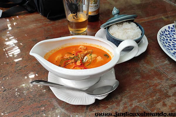 Chicken panang