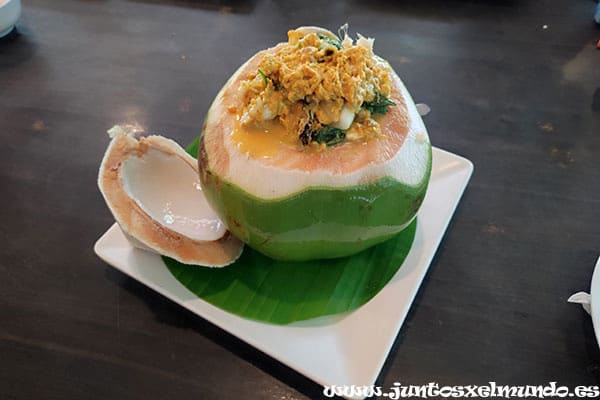 Curry de pescado