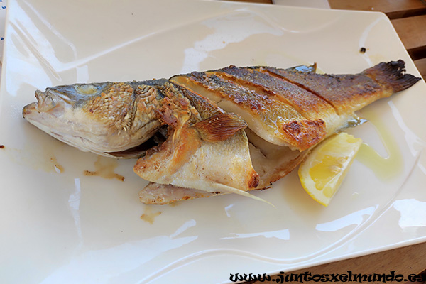 Comida en restaurante South