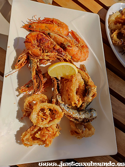 Comida en restaurante South