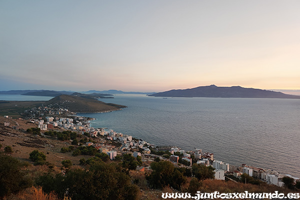 Atardecer desde Castillo de Saranda