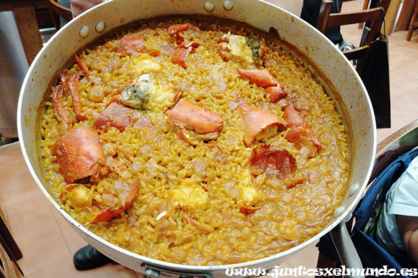 Arroz con bogavante