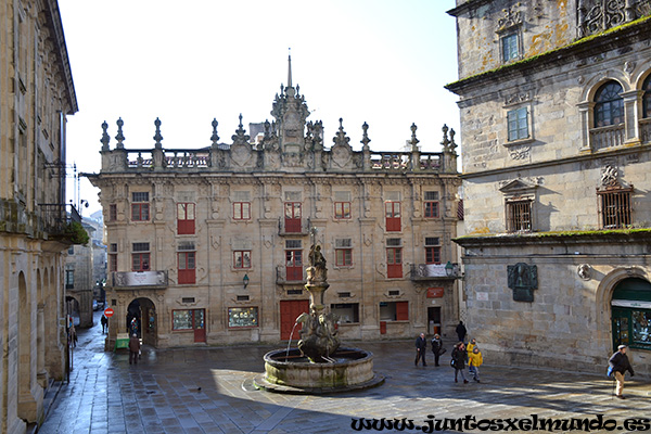 Santiago de Compostela Plaza das Praterias