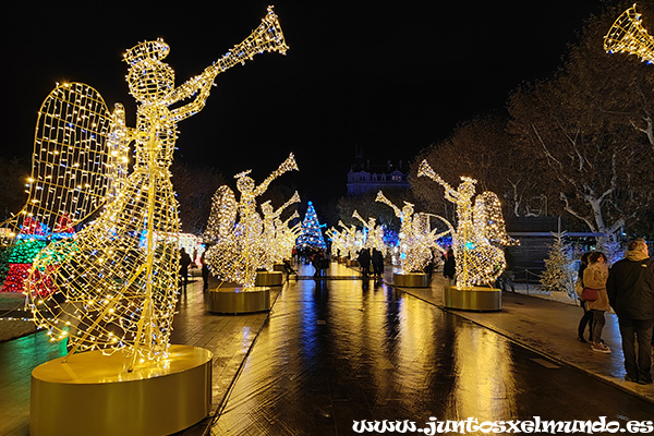 Beziers - Luces de Navidad