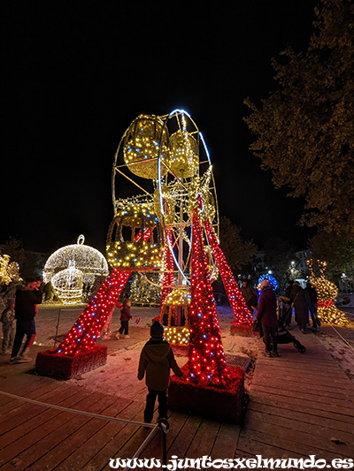 Beziers - Luces de Navidad